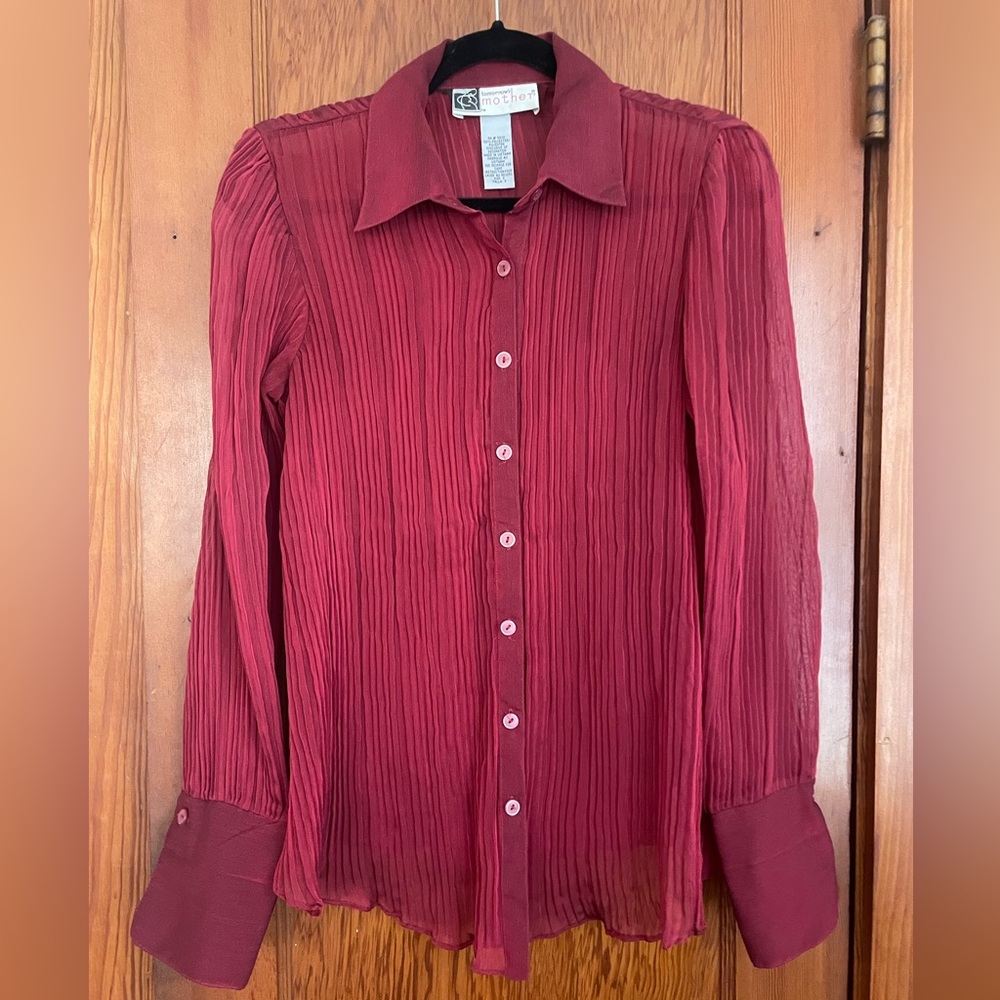 Vintage Maternity Blouse